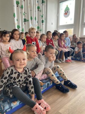 Návštěva Mikuláše, andělů a čertů v MŠ