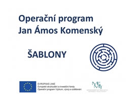 Operační program Jan Amos Komenský - spolufinancováno EU